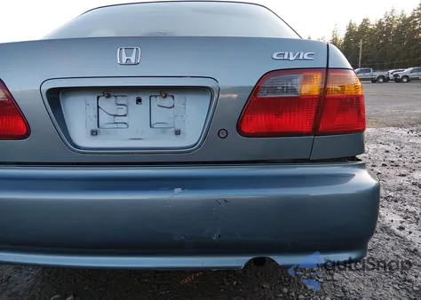 2000 Honda Civic Lx from USA, damaged, VIN 1HGEJ6674YL006485